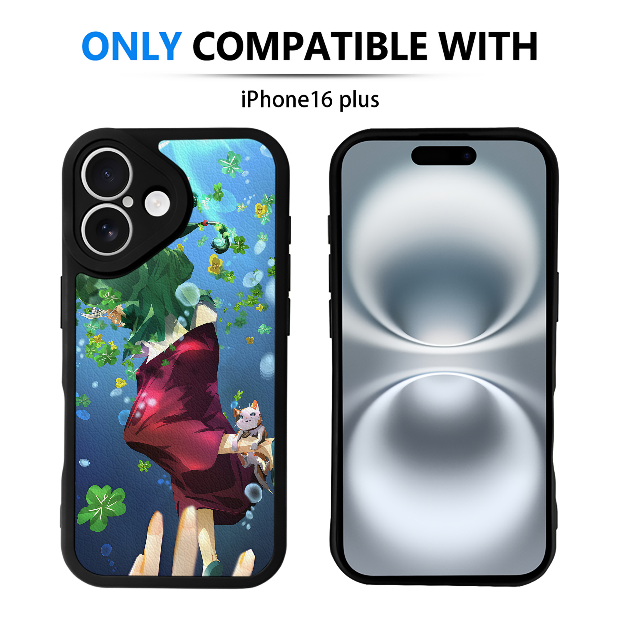 （画像用） 薬屋のひとりごと The Apothecary Diaries 【iPhone 16シリーズ対応】シリコンスマホケース（レザー調） 材質：シリコン
